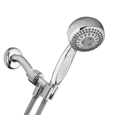 Waterpik Waterpik PowerSpray Plus Chrome 5 settings Handheld Showerhead 1.8 gpm TRS-553E